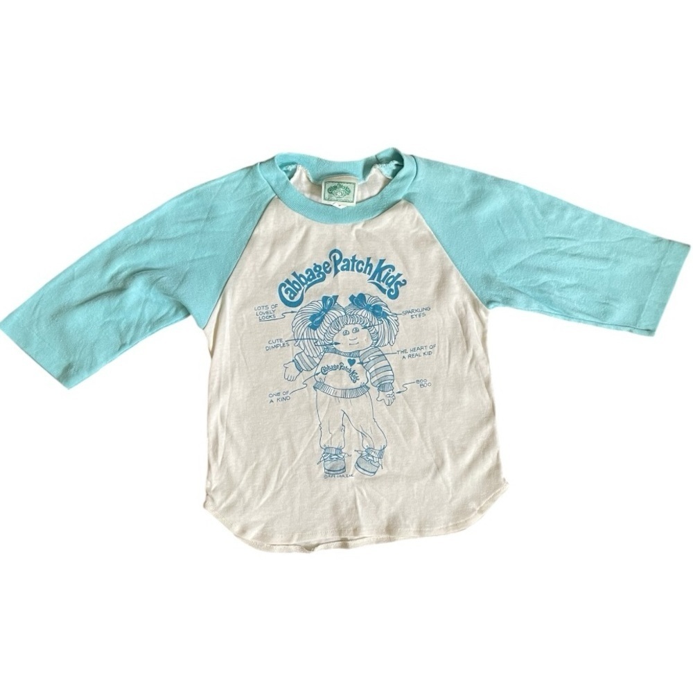 Cabbage Patch Kids Vintage 80’s Long Sleeve T-shirt 1983 Made In USA Unique 7-8